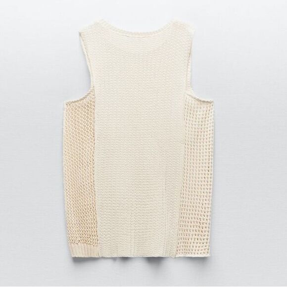 Zara Co-Ord Patchwork Set Top Pants New - Picture 7 of 13